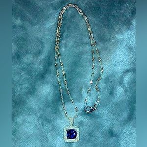 QVC tanzanite necklace